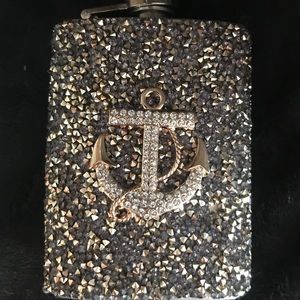 Sliver plated flask